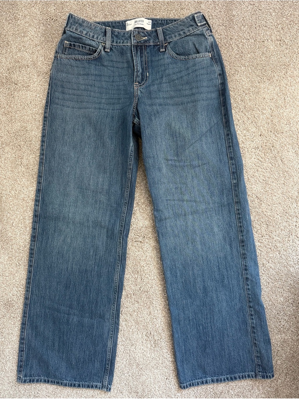 Hollister Low Rise Baggy Jeans